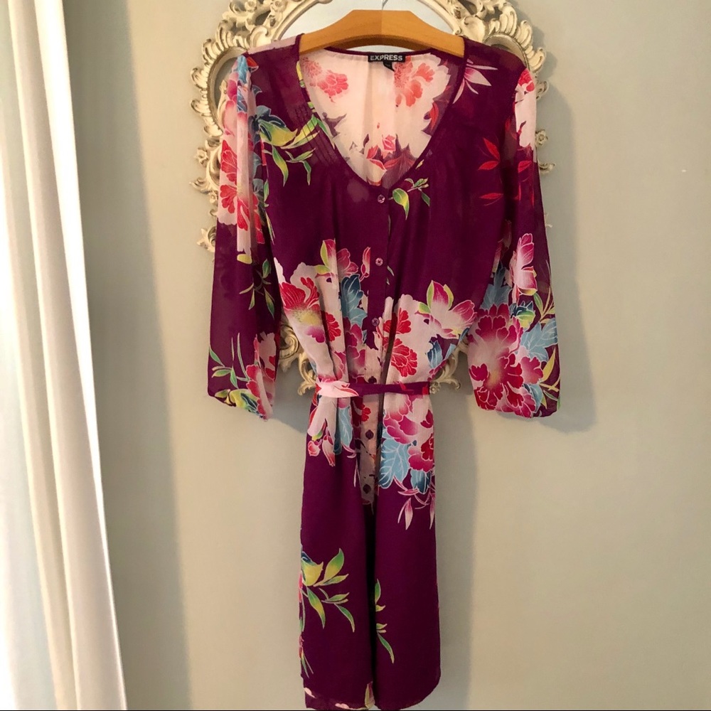 Express Button Up dress - Picture 2 of 4